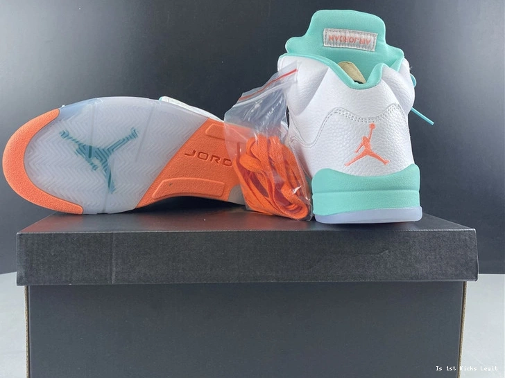 “Light Aqua” GS 5 440892-100 Air  Jordan 0203